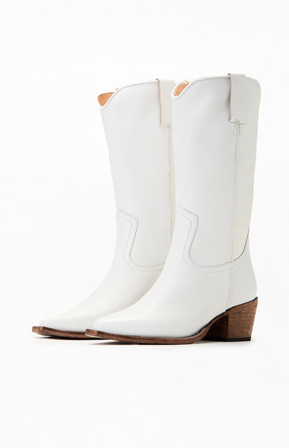 Women's Leather Cowboy Boots